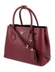 Prada Saffiano Lux Leather Top Handle Bag