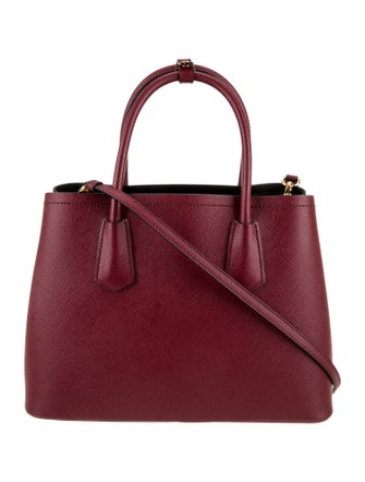 Prada Saffiano Lux Leather Top Handle Bag