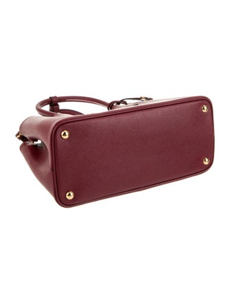 Prada Saffiano Lux Leather Top Handle Bag