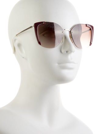 Prada Cat-Eye Gradient Sunglasses
