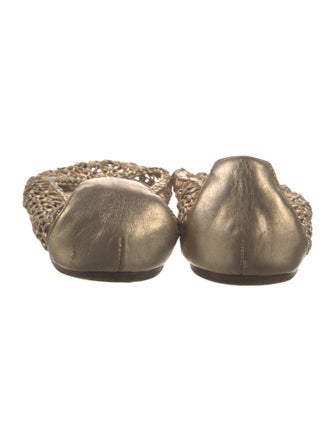 Prada Leather Ballet Flats