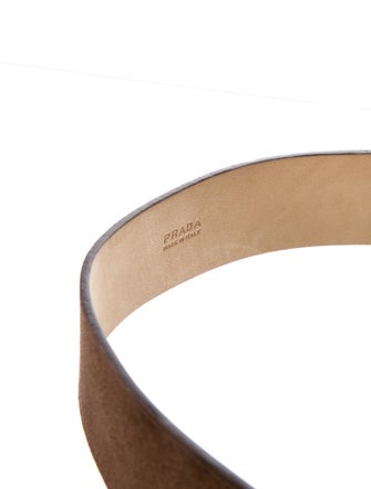 Prada Suede Belt