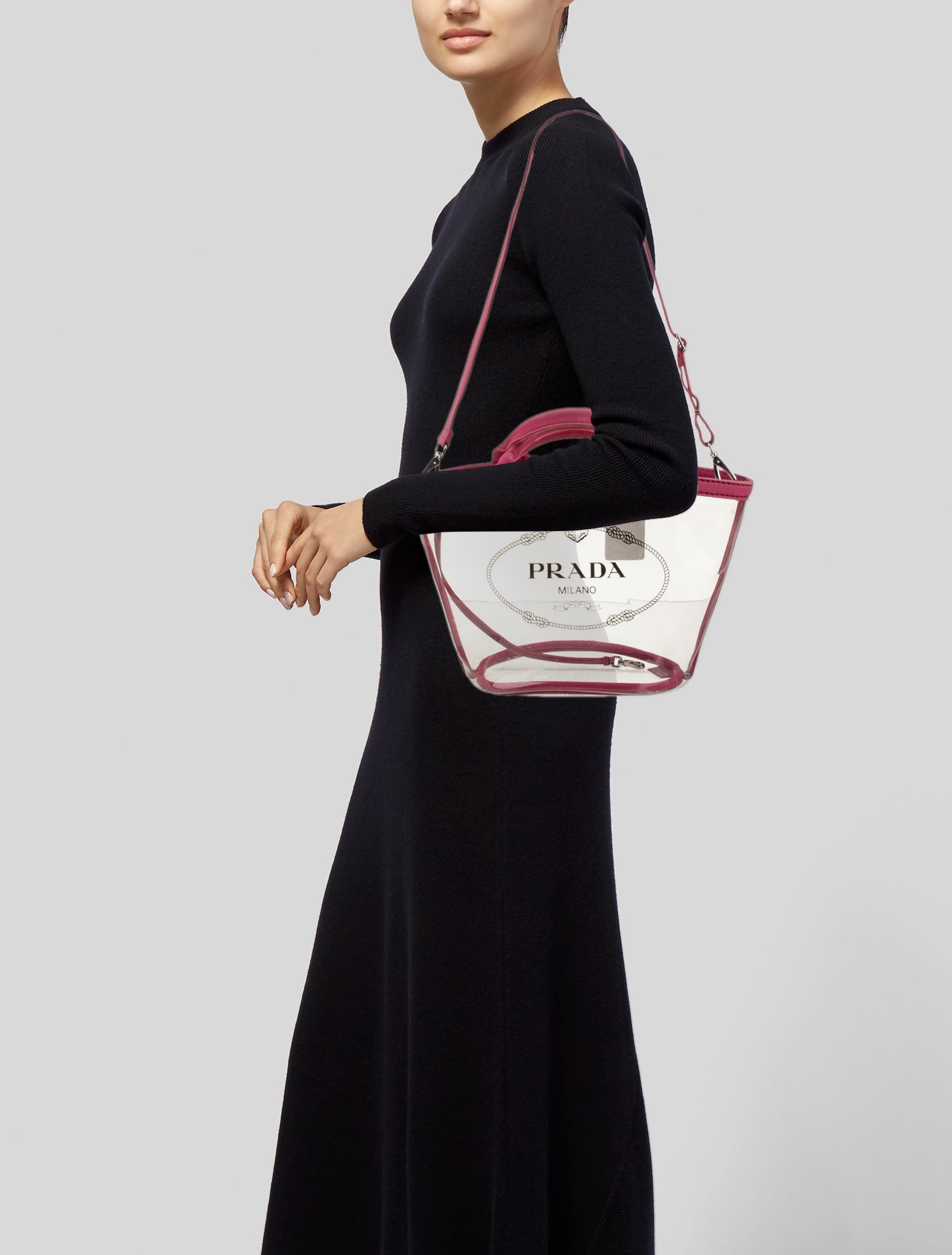 Prada PVC Shoulder Bag