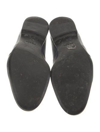 Prada Leather Dress Loafers