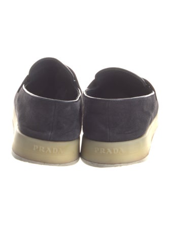 Prada Suede Loafers