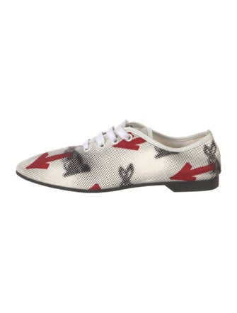Prada Printed Oxfords