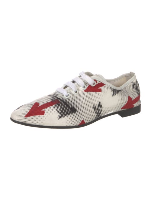 Prada Printed Oxfords