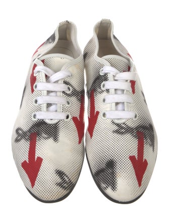 Prada Printed Oxfords