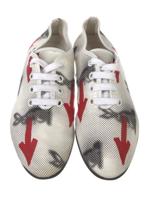 Prada Printed Oxfords