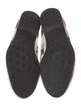 Prada Printed Oxfords