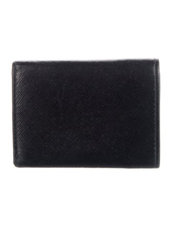 Prada Saffiano Metal Leather Wallet