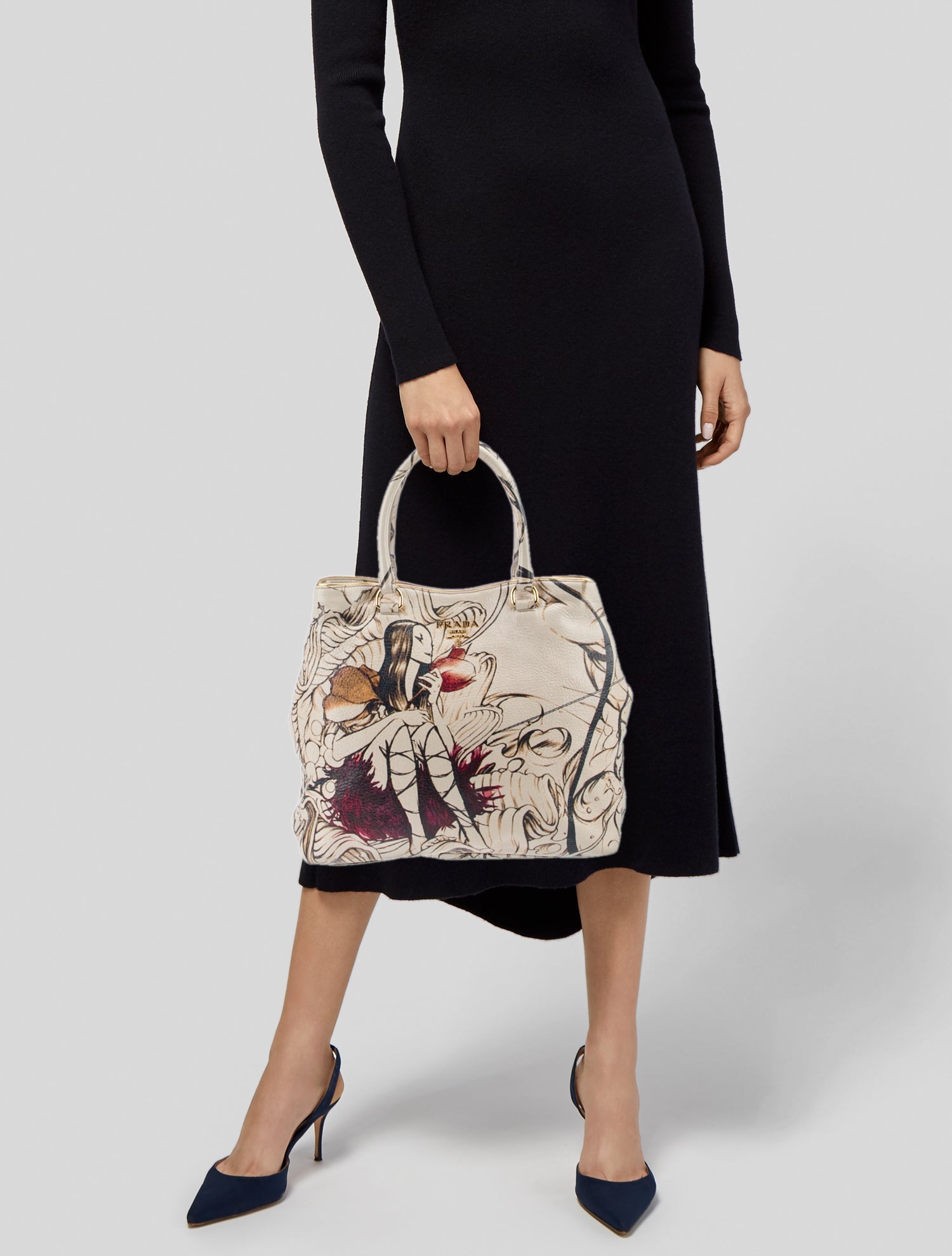 Prada Cervo Lux Leather Fairy