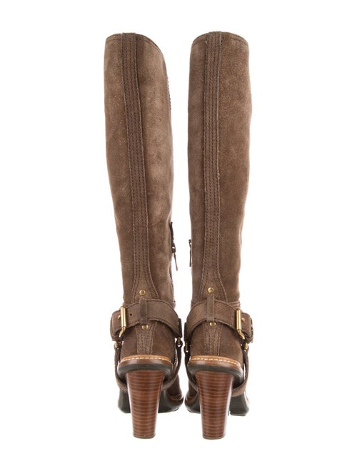 Prada Suede Riding Boots