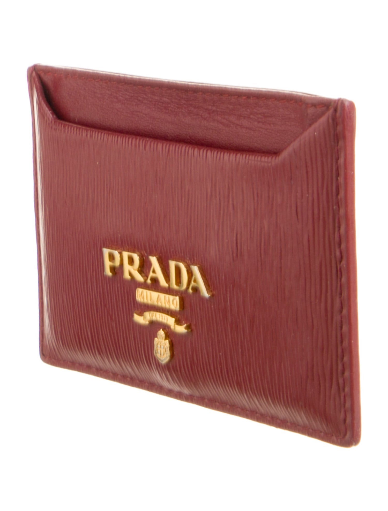 Prada Vitello Move Leather Card Holder