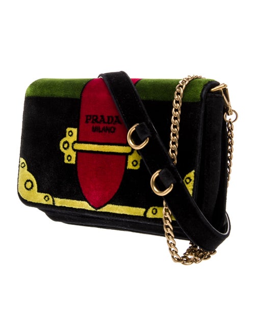 Prada Velvet Cahier Chain