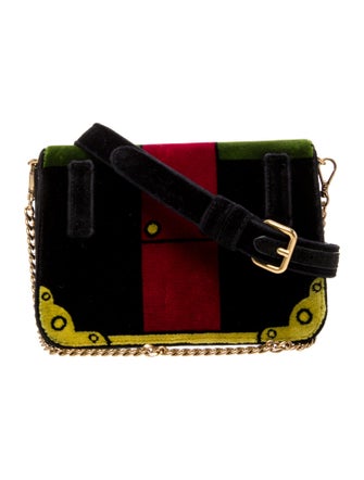Prada Velvet Cahier Chain