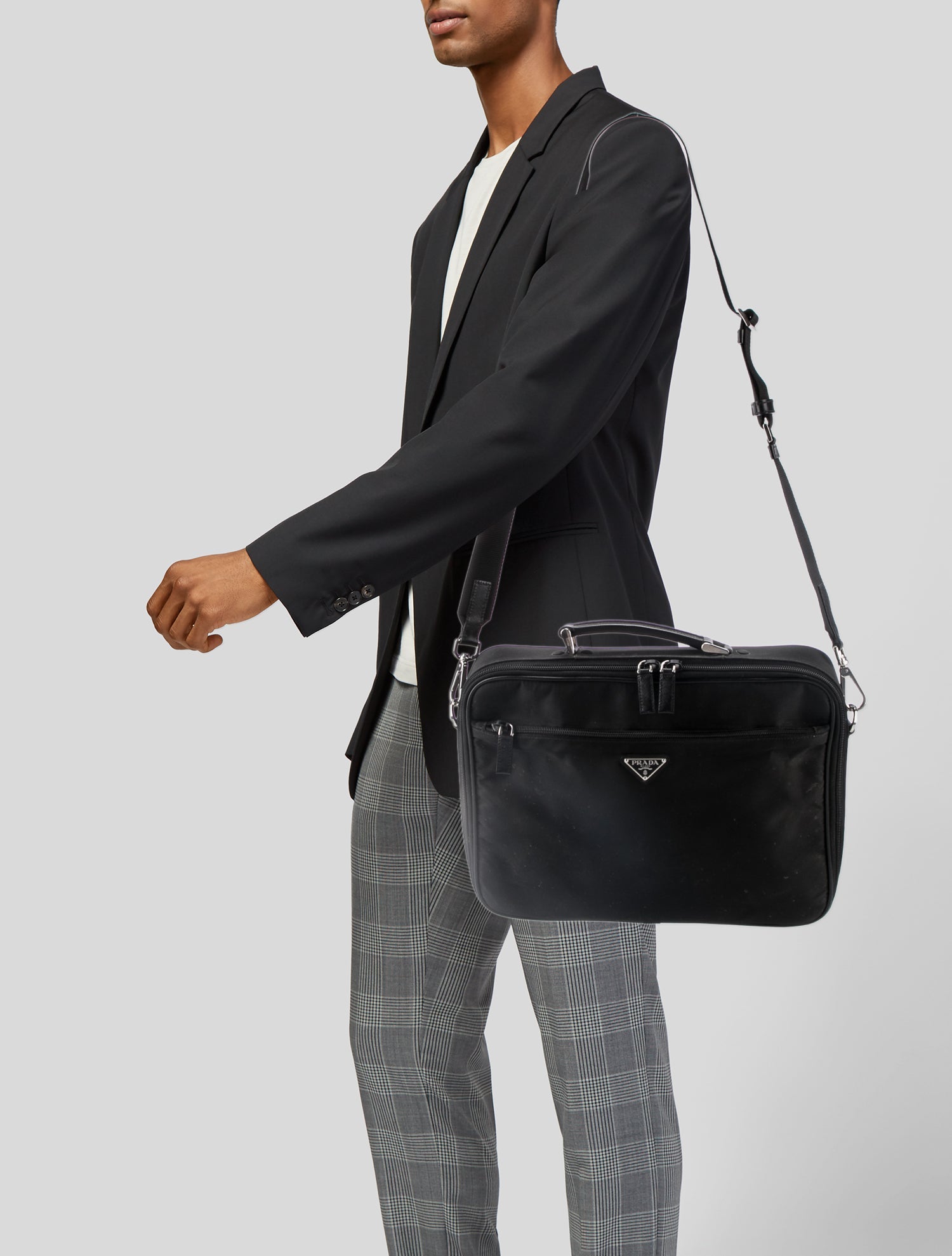 Prada Tessuto Nylon Briefcase