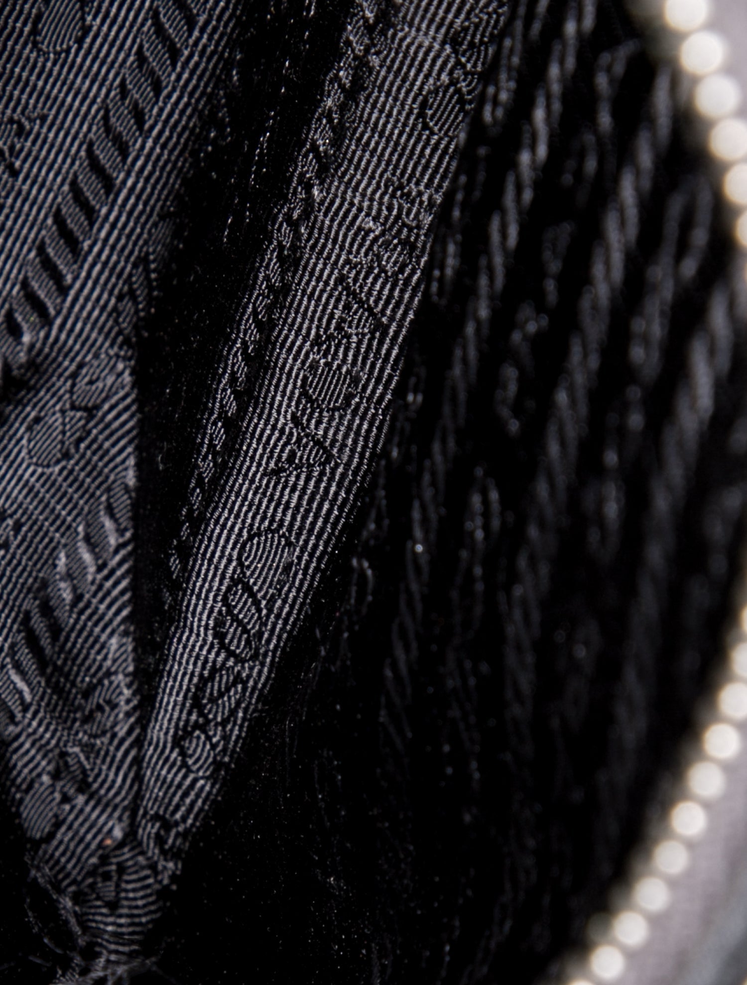 Prada Enameled Metal Triangle Re-Edition 2005