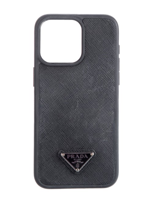 Prada Saffiano Leather iPhone 13 Pro Max Case