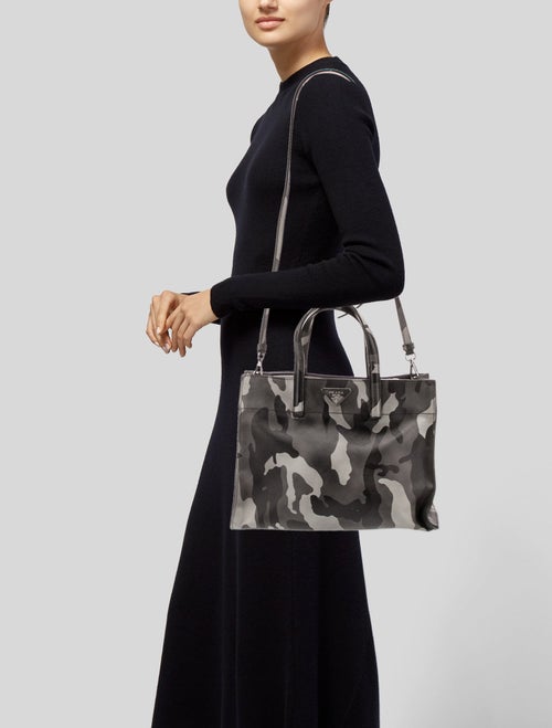 Prada Saffiano Leather Shoulder Bag Large