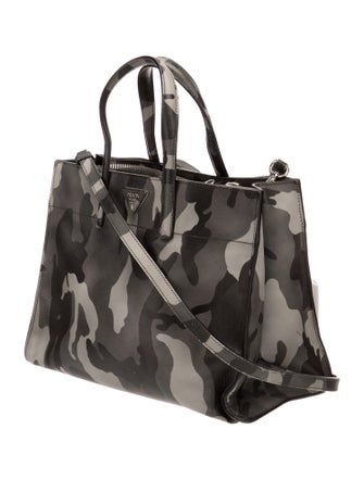 Prada Saffiano Leather Shoulder Bag Large