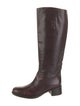 Prada Leather Riding Boots