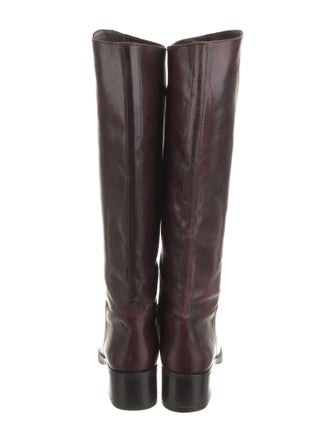 Prada Leather Riding Boots