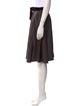 Prada Silk Knee-Length Skirt