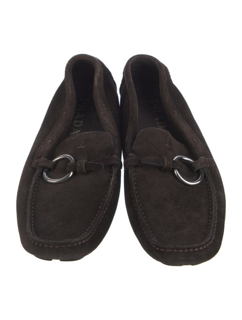 Prada Suede Loafers