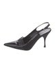 Prada Leather Slingback Pumps