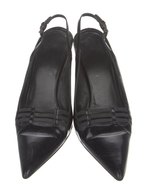 Prada Leather Slingback Pumps
