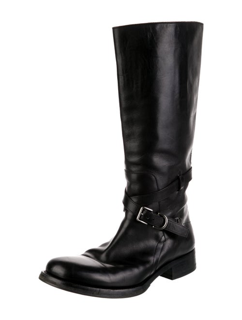 Prada Leather Riding Boots