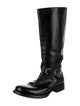 Prada Leather Riding Boots