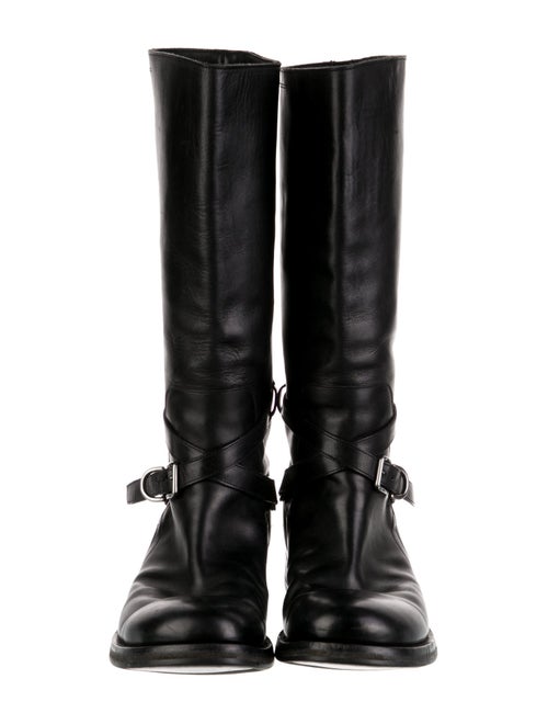 Prada Leather Riding Boots