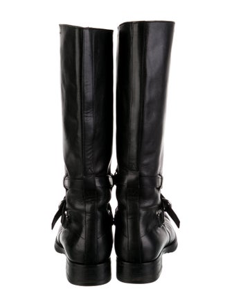 Prada Leather Riding Boots