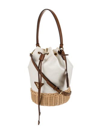 Prada Saffiano Leather Bucket Bag