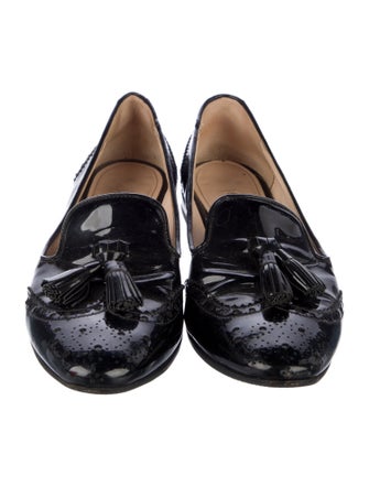 Prada Tassel Accent Loafers