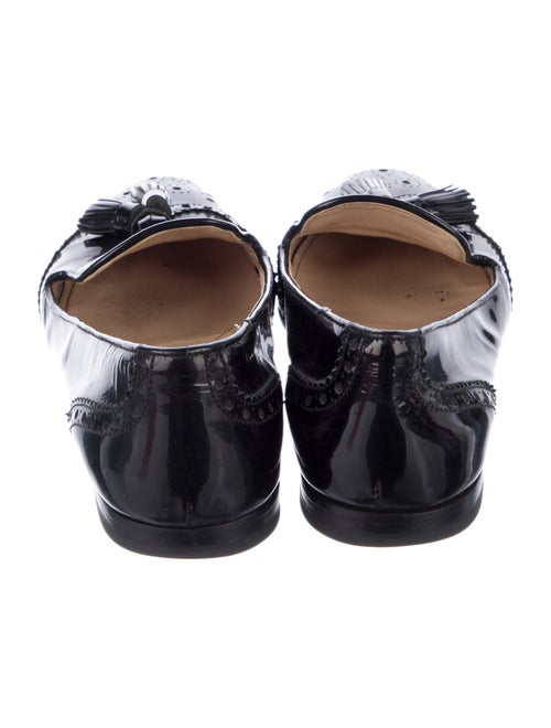 Prada Tassel Accent Loafers