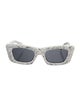 Prada Square Tinted Sunglasses