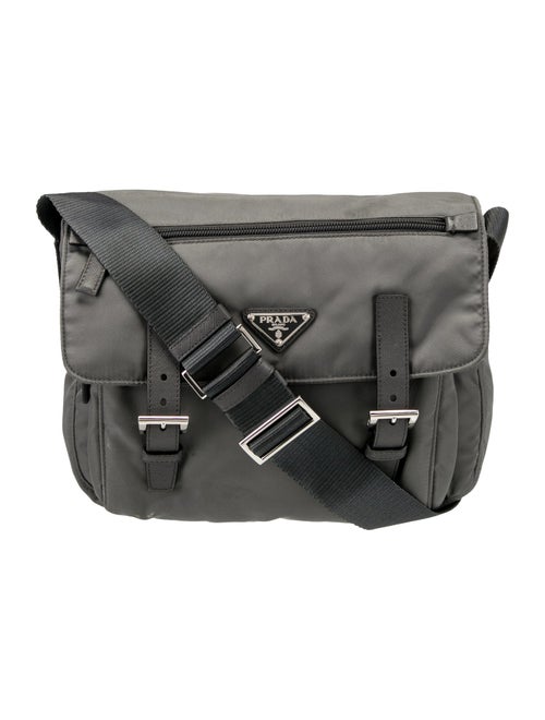 Prada Saffiano Leather Messenger Bag