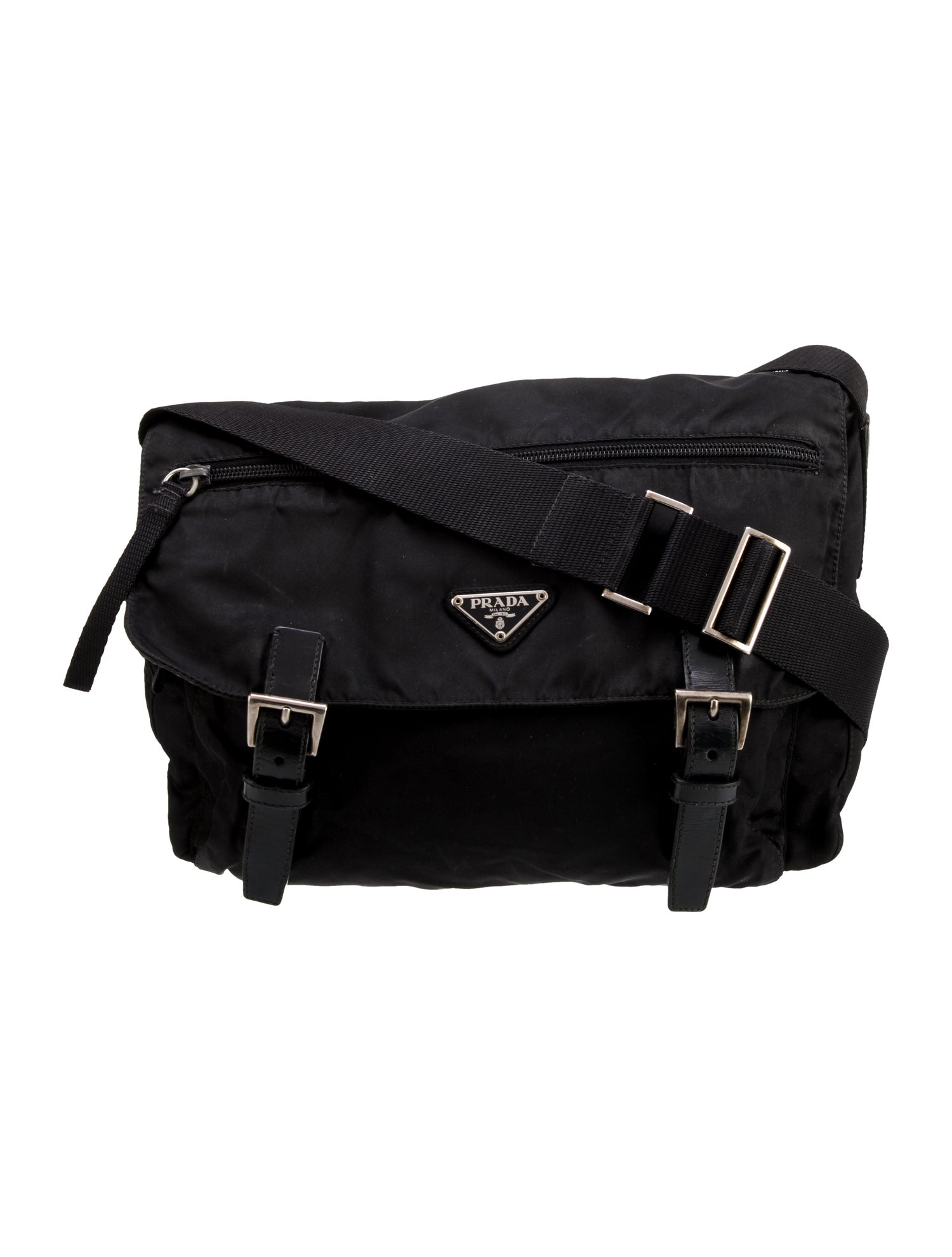Prada Tessuto Nylon Messenger Bag