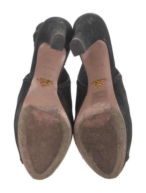 Prada Suede Slingback Pumps