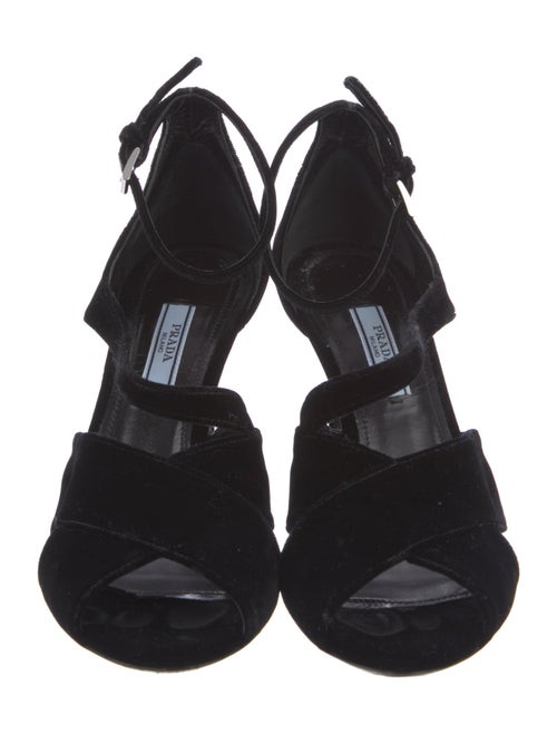 Prada Suede Sandals