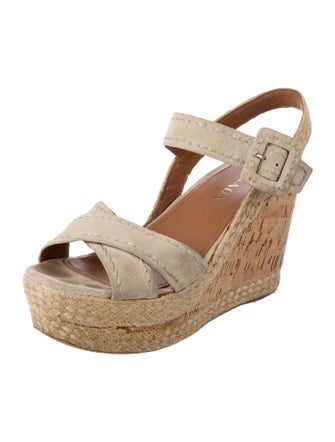 Prada Leather Espadrilles