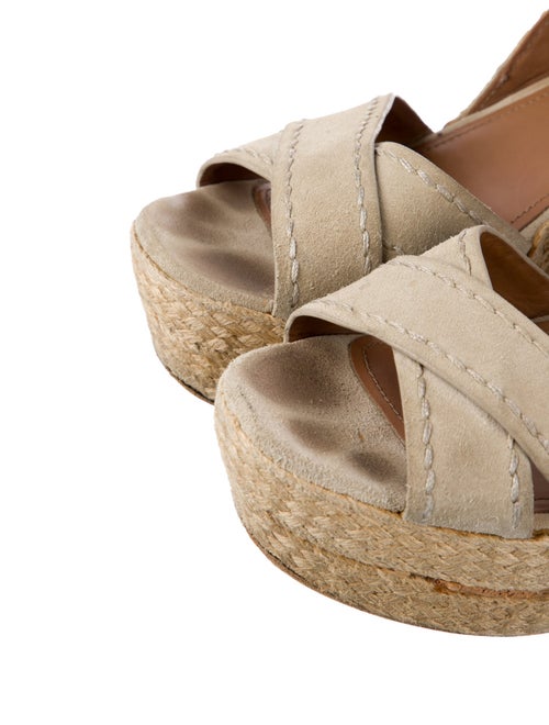 Prada Leather Espadrilles