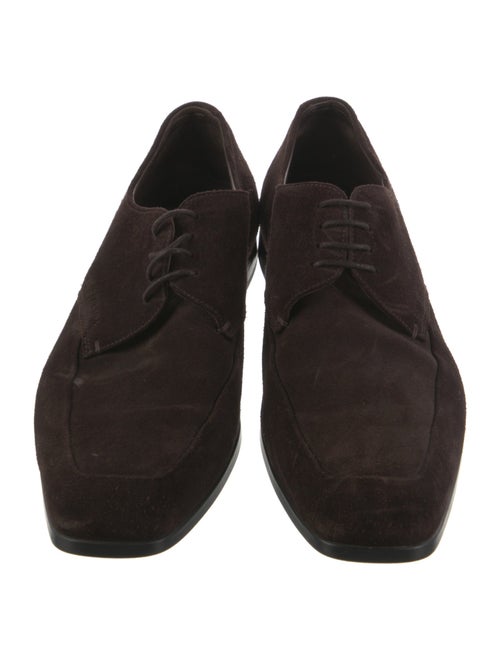 Prada Suede Derby Shoes