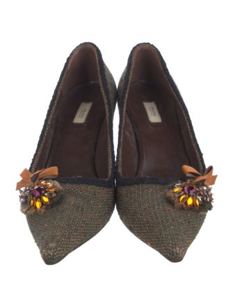 Prada Bow Accents Pumps