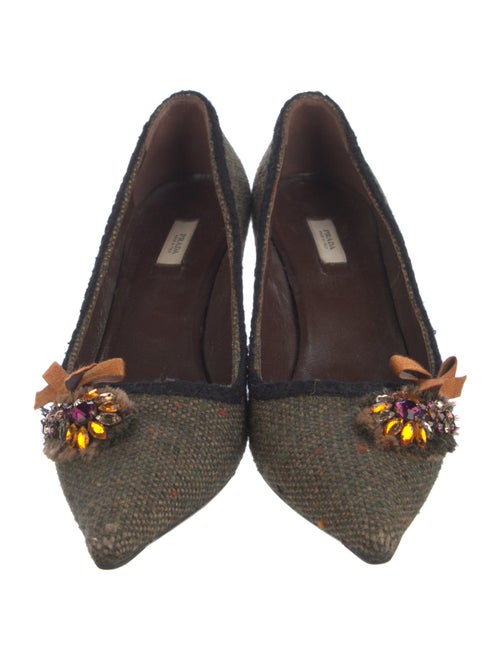 Prada Bow Accents Pumps