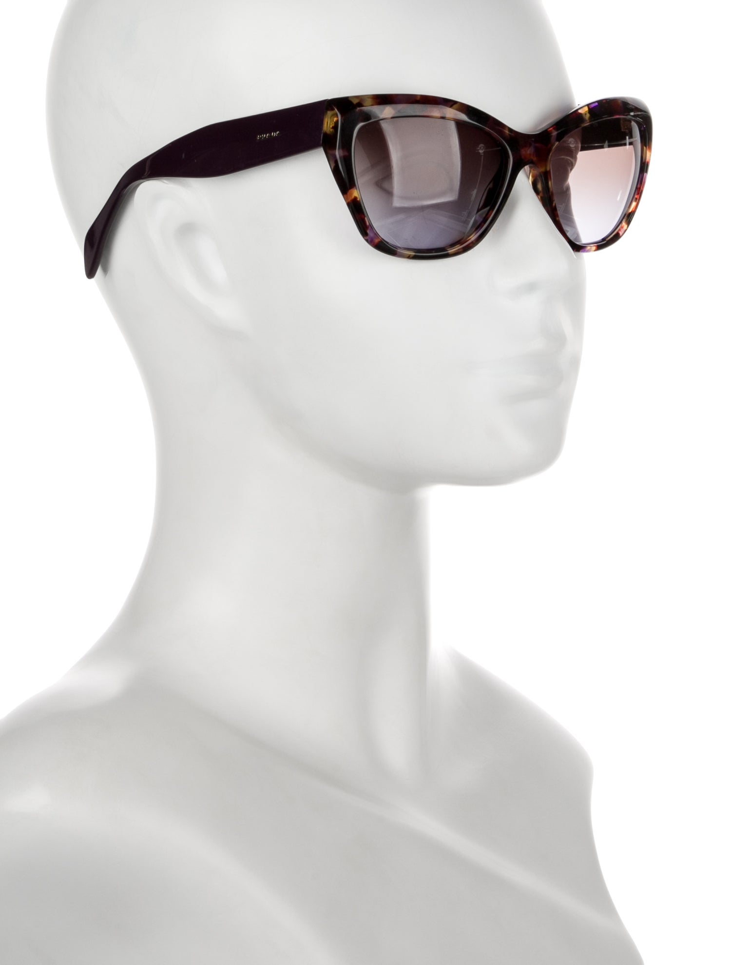 Prada Cat-Eye Tinted Sunglasses