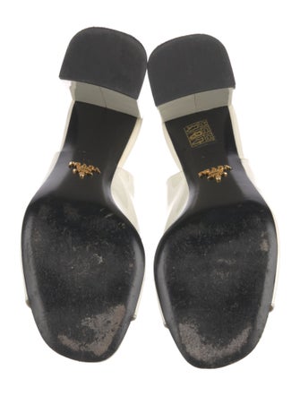 Prada Patent Leather Slides